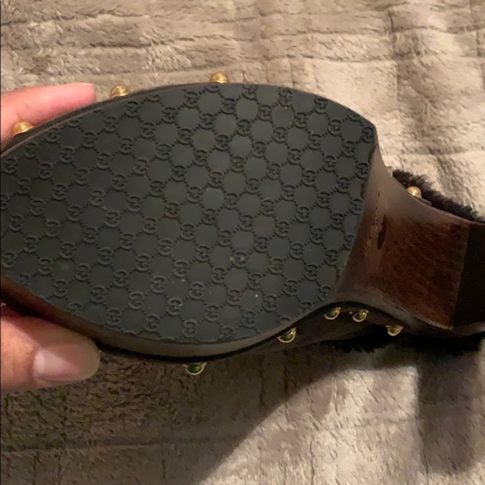 Shearling mule - Picture 3 of 5